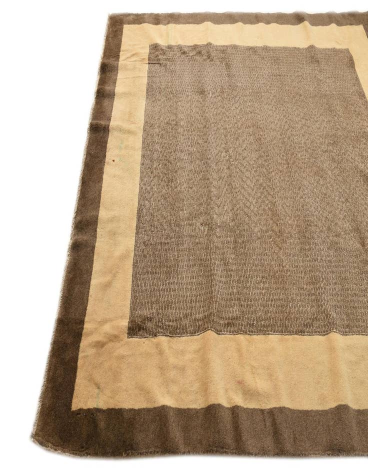 Detail image of  6' 4 x 6' 10  Hand Knotted Modern Ziegler Square Rug