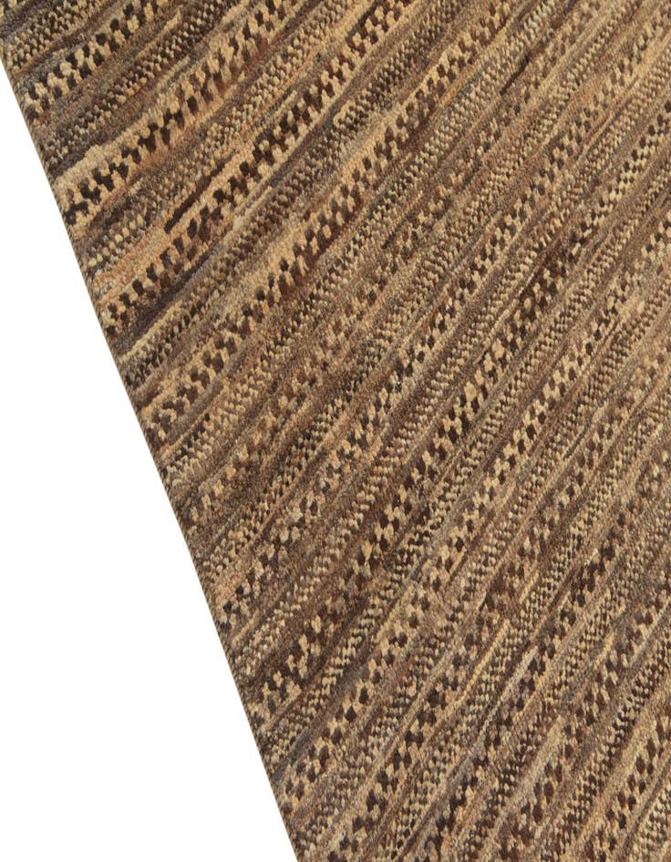 Detail image of  6' 5 x 7' 3  Hand Knotted Modern Ziegler Square Rug