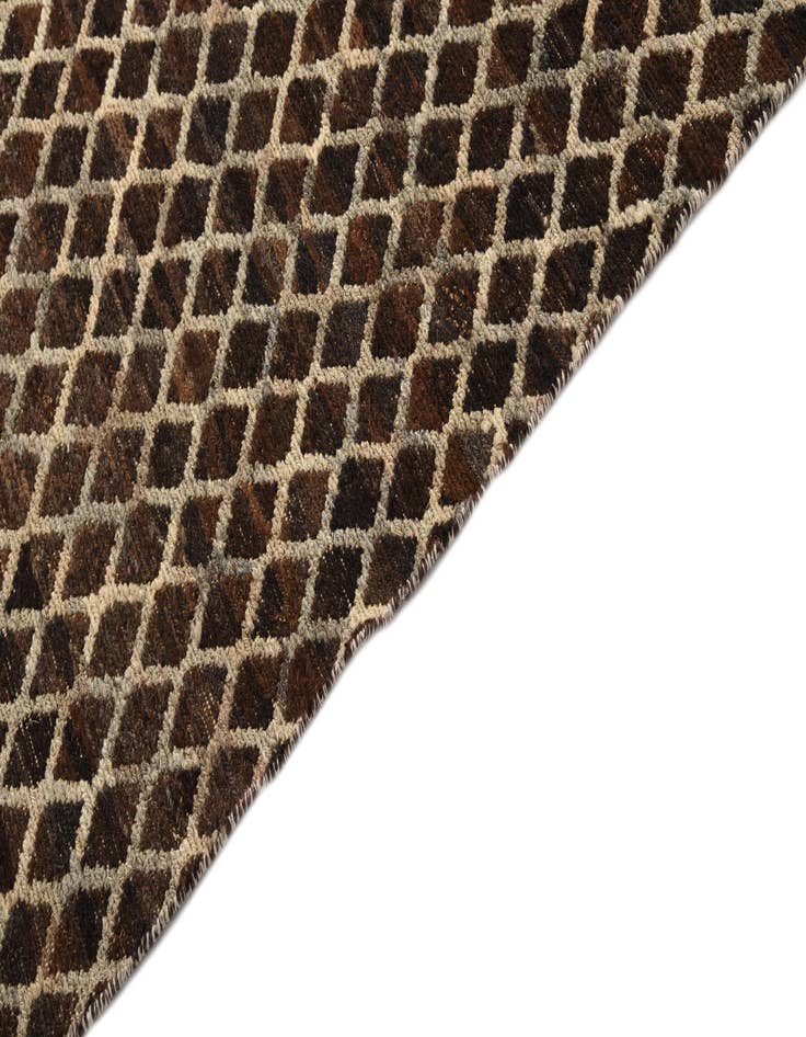 Detail image of  7' 10 x 8' 1  Hand Knotted Moroccan Wool Square Rug