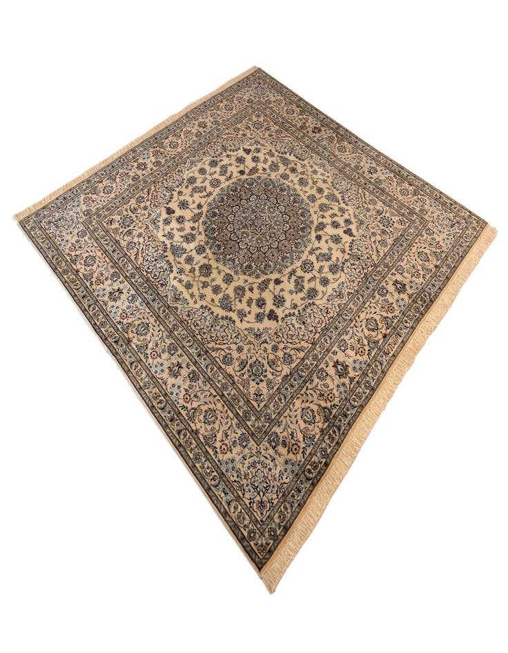 Detail image of  6' 6 x 6' 8 Nain Square Rug