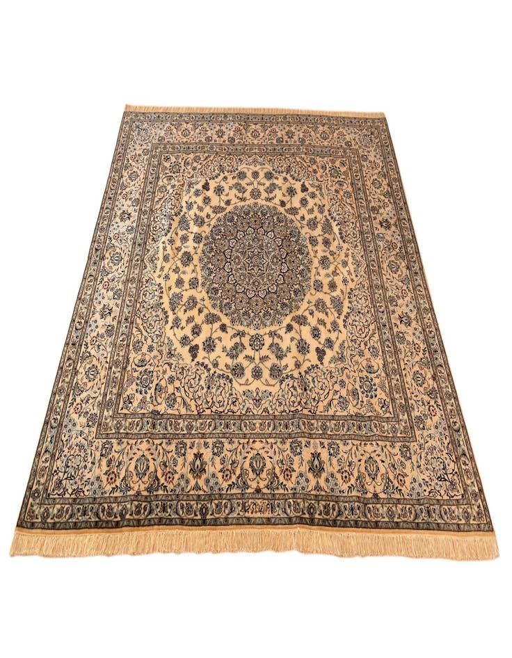 Detail image of  6' 6 x 6' 8 Nain Square Rug