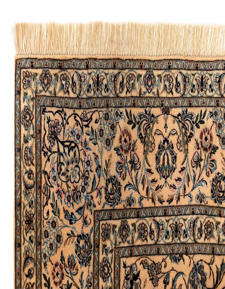 Detail image of  6' 6 x 6' 8 Nain Square Rug