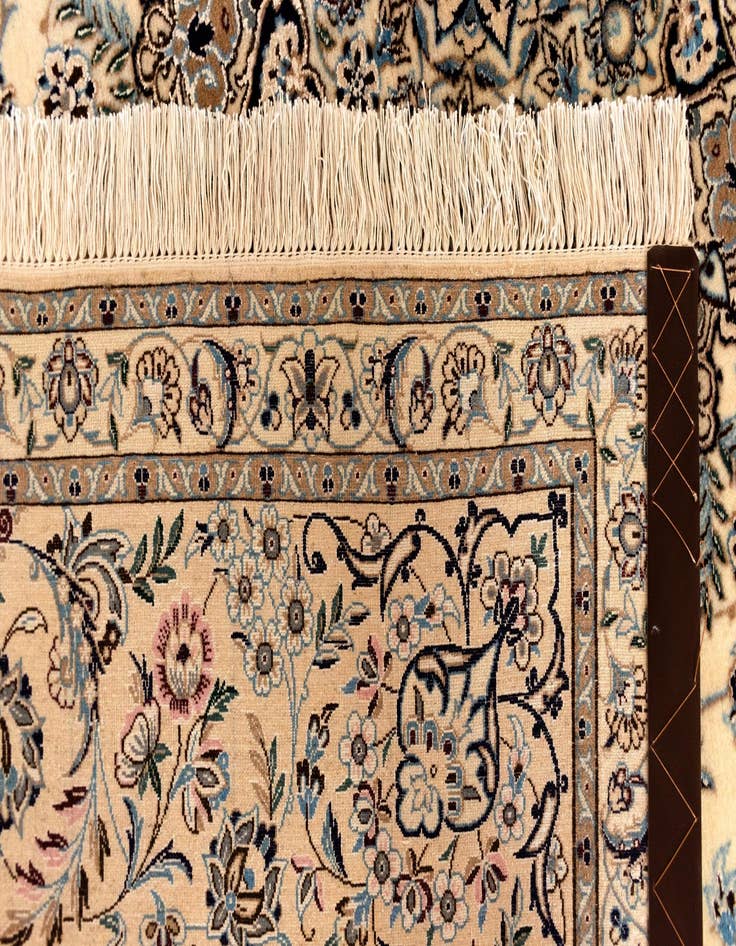 Detail image of  6' 6 x 6' 8 Nain Square Rug