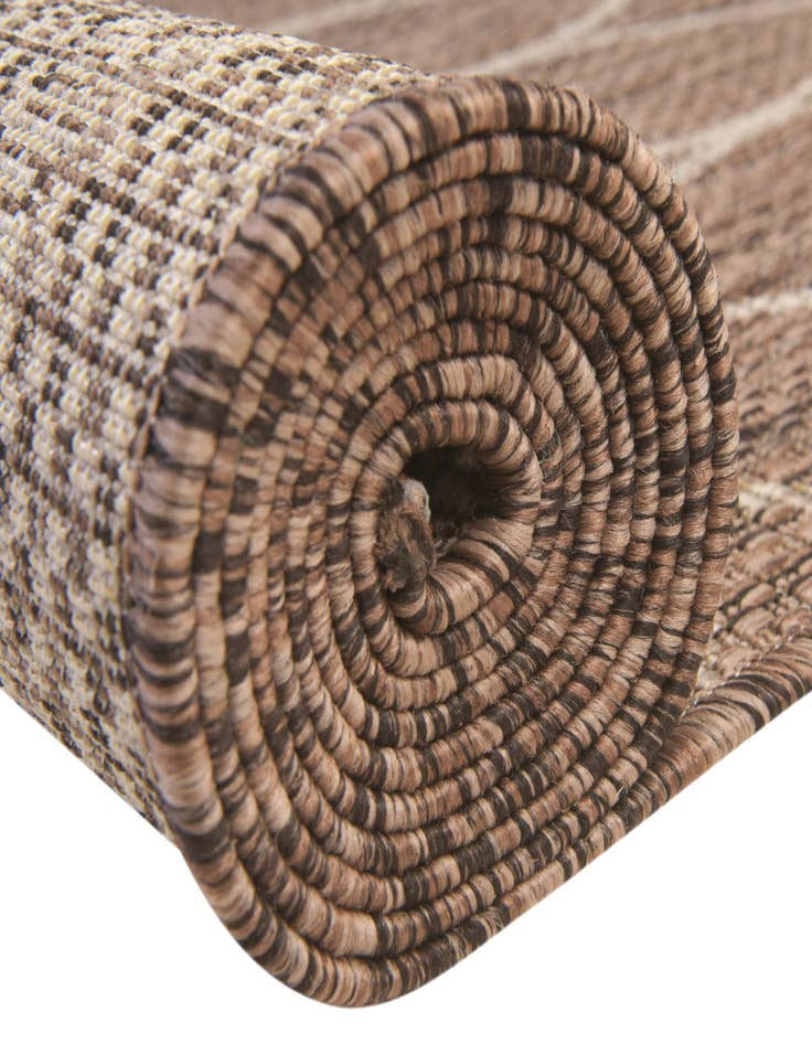 Detail image of  10' x 10'  Washable Lattice Indoor / Outdoor Square Rug