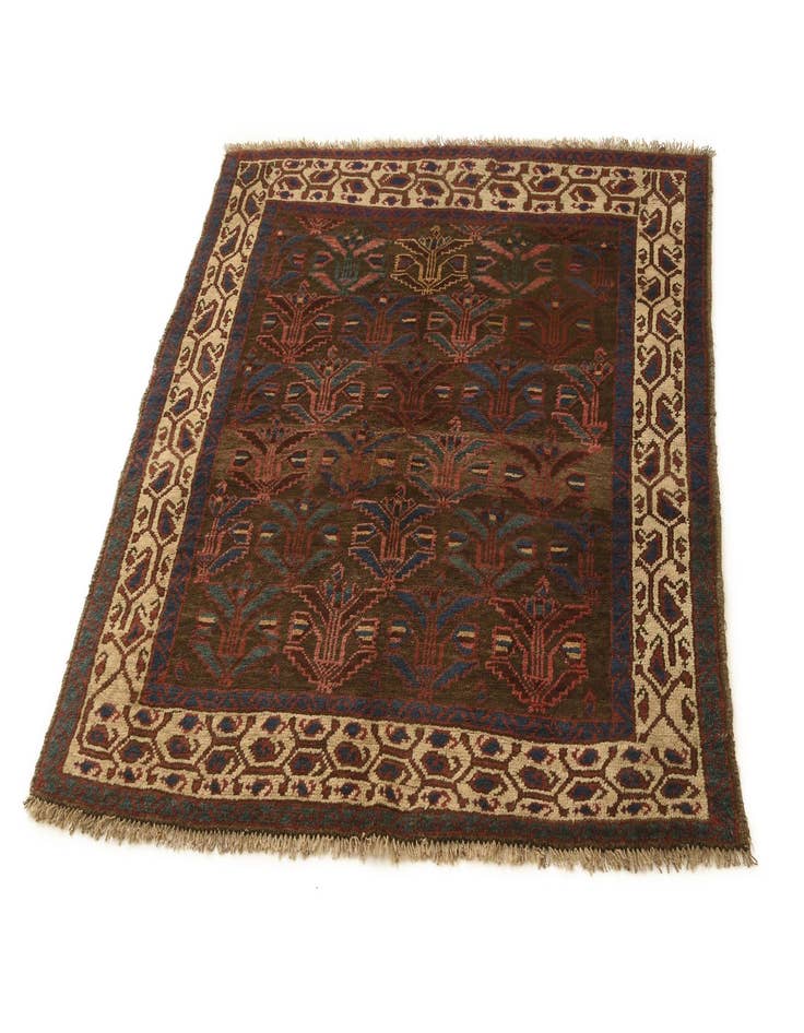 Detail image of  4' 2 x 4' 3 Saudjboulag Square Rug