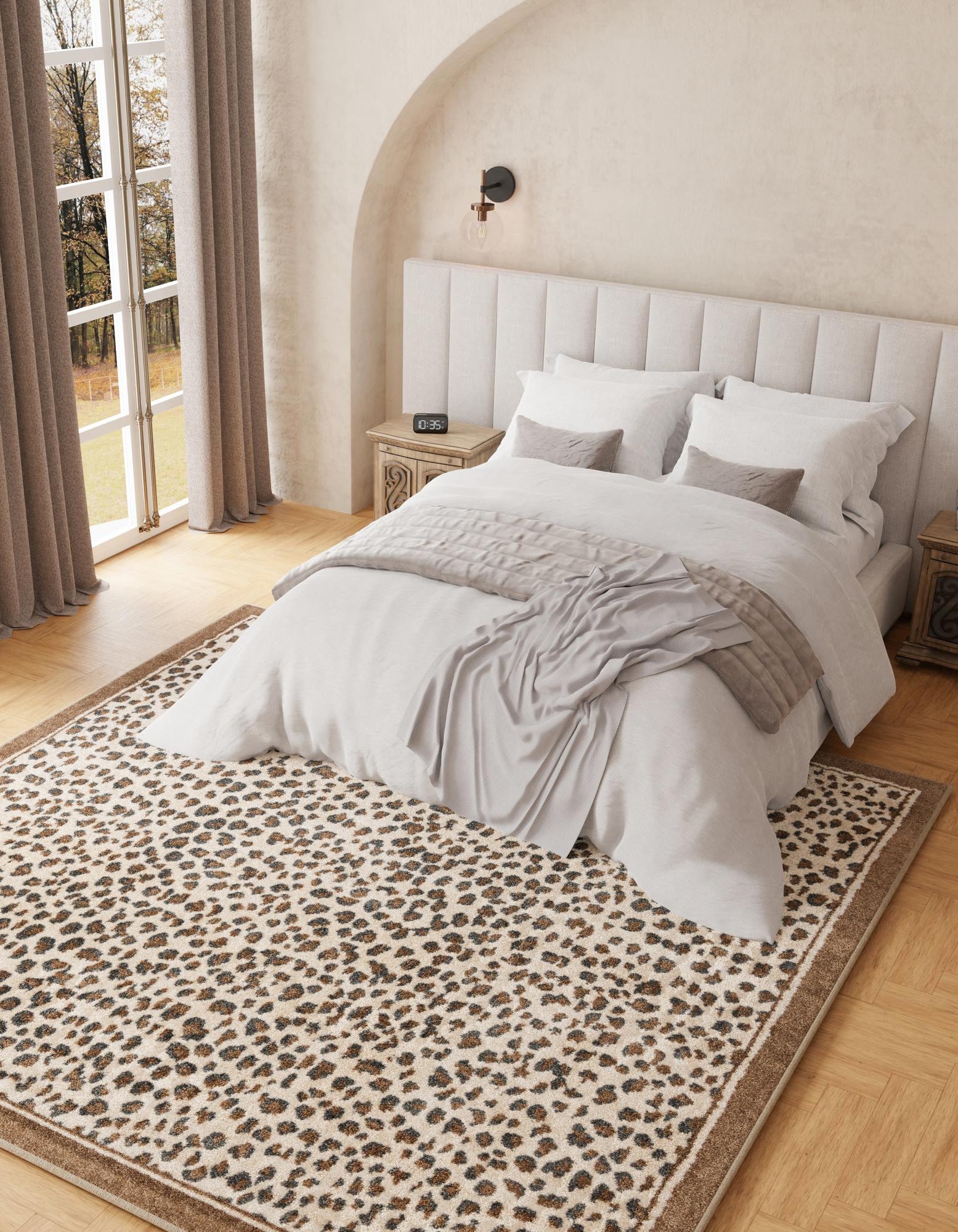 Brown 10' x 10' Savannah Square Rug | Rugs.com