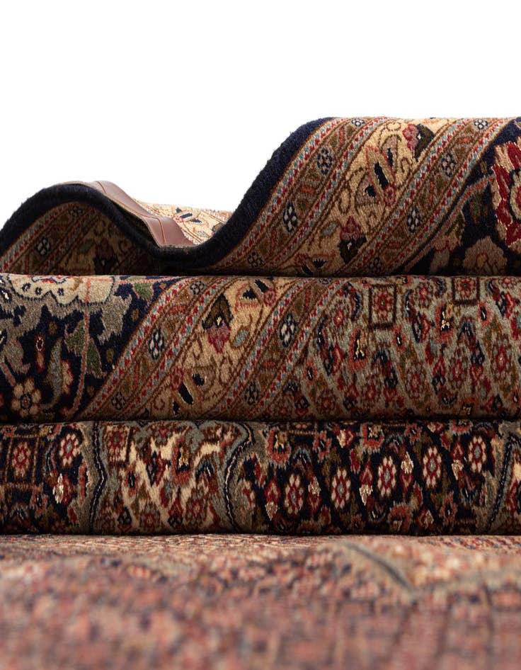 Detail image of  9' 10 x 10' 3 Tabriz Square Rug