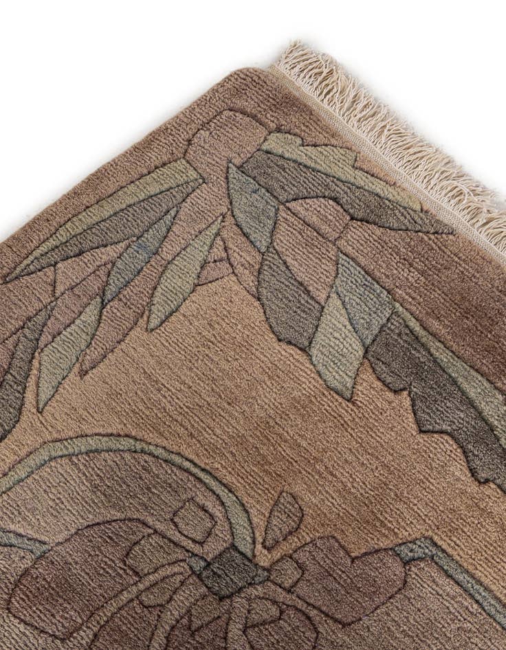 Detail image of  8' 4 x 8' 5  Hand Knotted Tibet Wool Square Rug