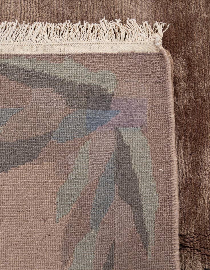 Detail image of  8' 4 x 8' 5  Hand Knotted Tibet Wool Square Rug