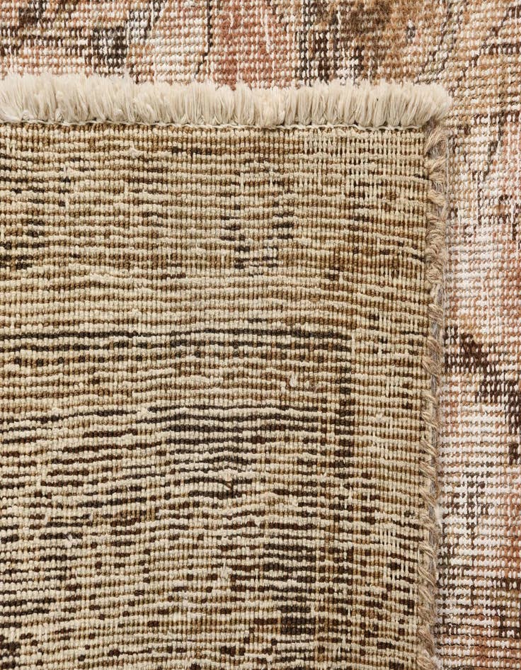 Detail image of  9' 8 x 10' 9  Hand Knotted Ultra Vintage Persian Wool Square Rug