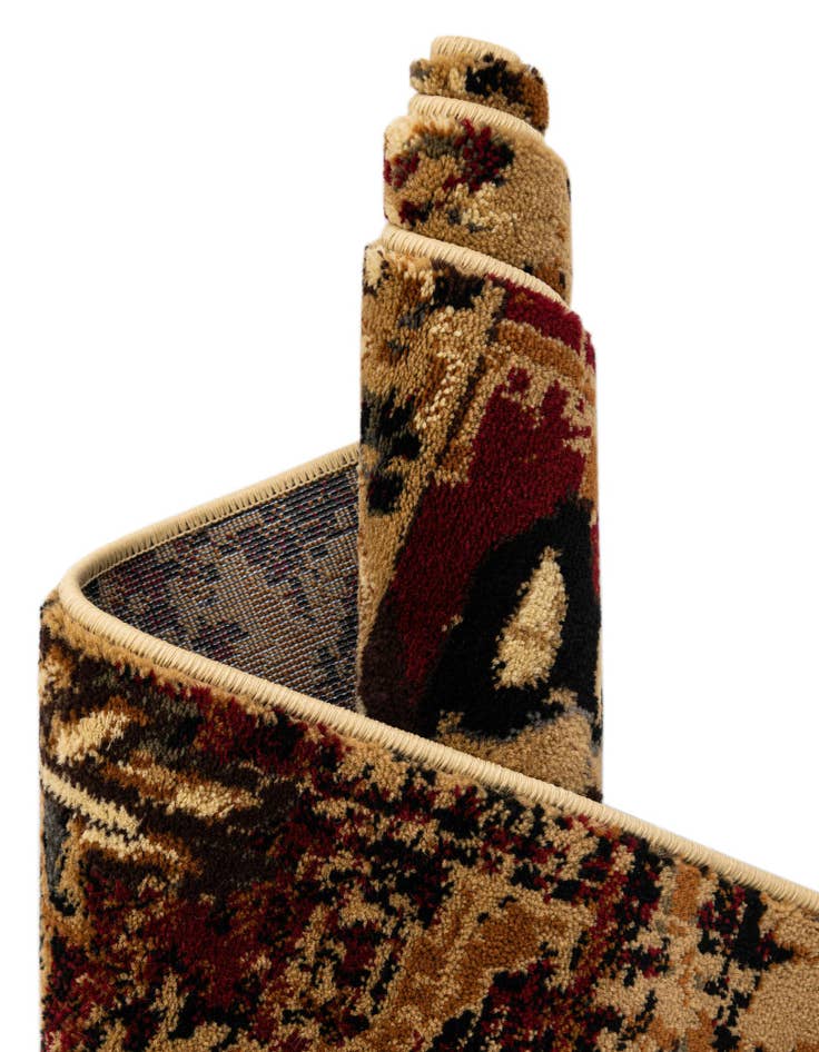 Detail image of  5' 3 x 5' 3 Saturn Square Rug