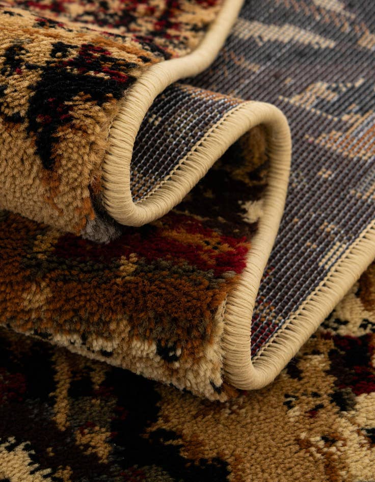 Detail image of  5' 3 x 5' 3 Saturn Square Rug