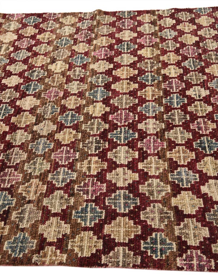 Detail image of  5' 4 x 7' 10  Hand Knotted Darya Wool Rug