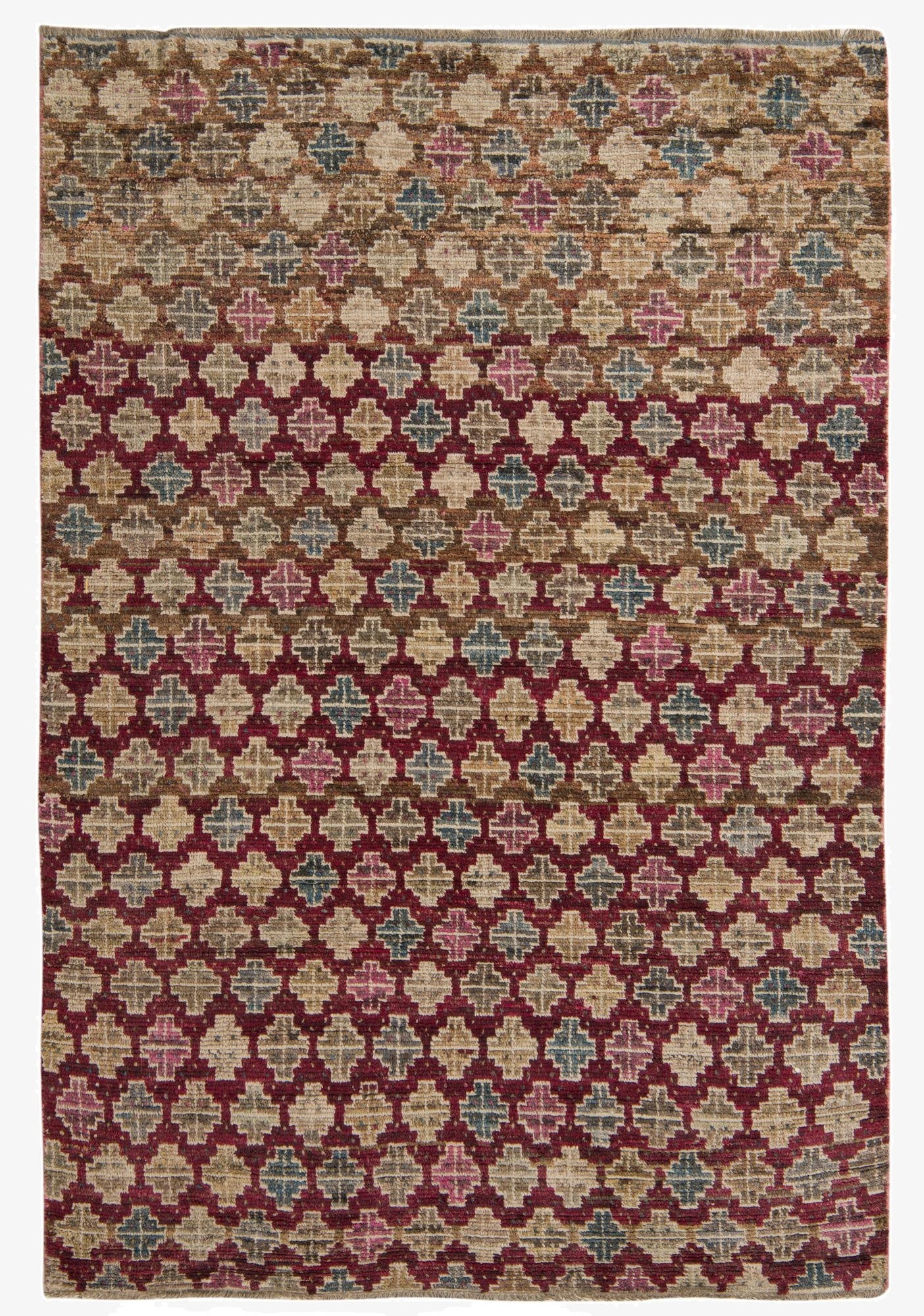  5' 4 x 7' 10  Hand Knotted Darya Wool Rug