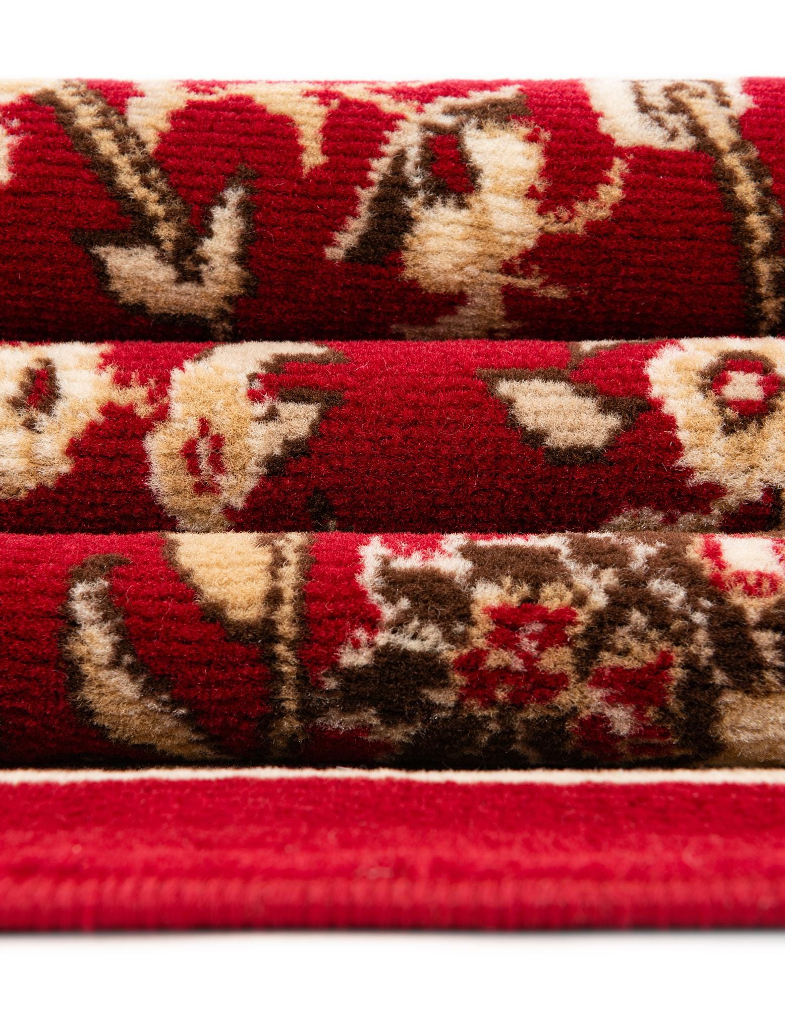 Burgundy 2' 7 x 4' Yasmin Hearth Rug | Rugs.com