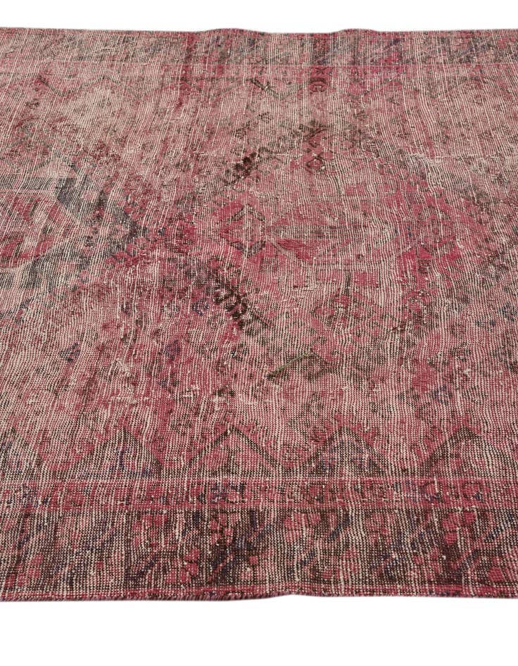 Detail image of  4' 9 x 9' 5  Hand Knotted Ultra Vintage Persian Wool Rug