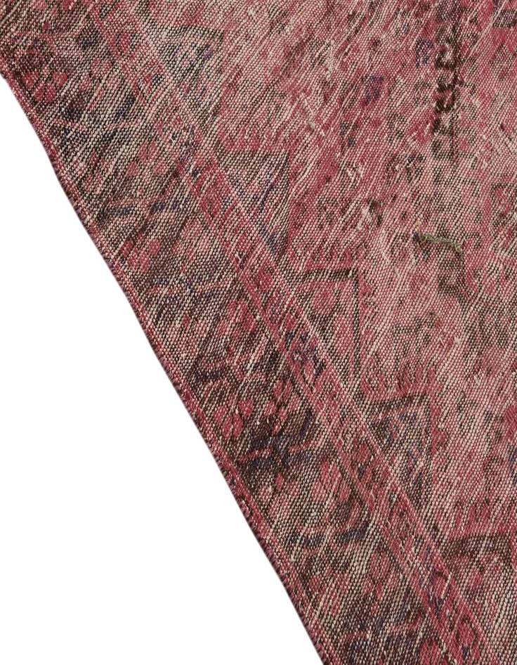 Detail image of  4' 9 x 9' 5  Hand Knotted Ultra Vintage Persian Wool Rug