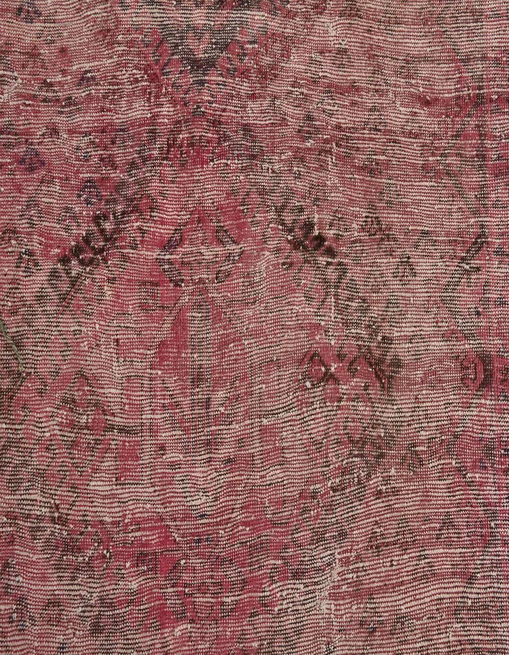 Detail image of  4' 9 x 9' 5  Hand Knotted Ultra Vintage Persian Wool Rug