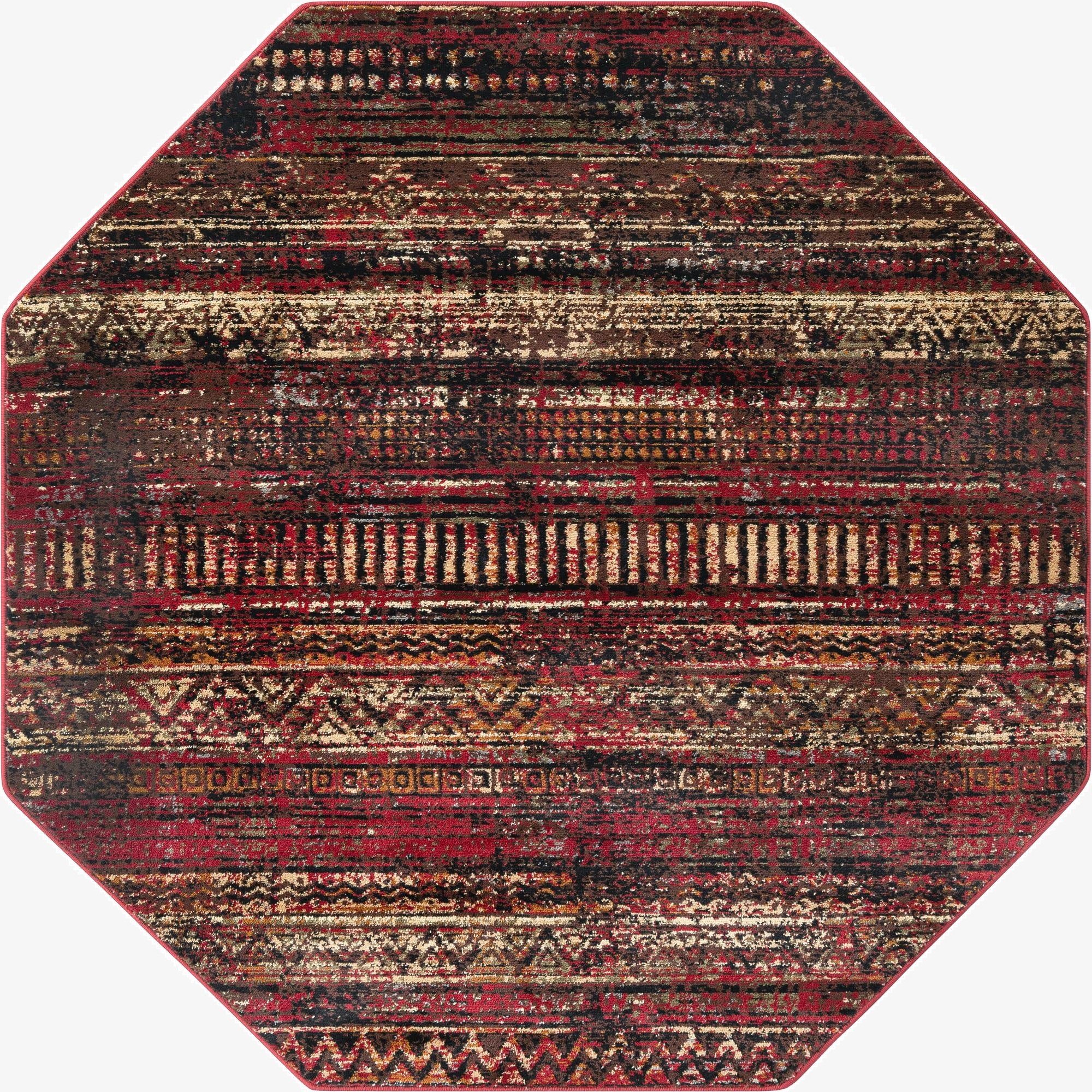  5' 3 x 5' 3 Saturn Octagon Rug