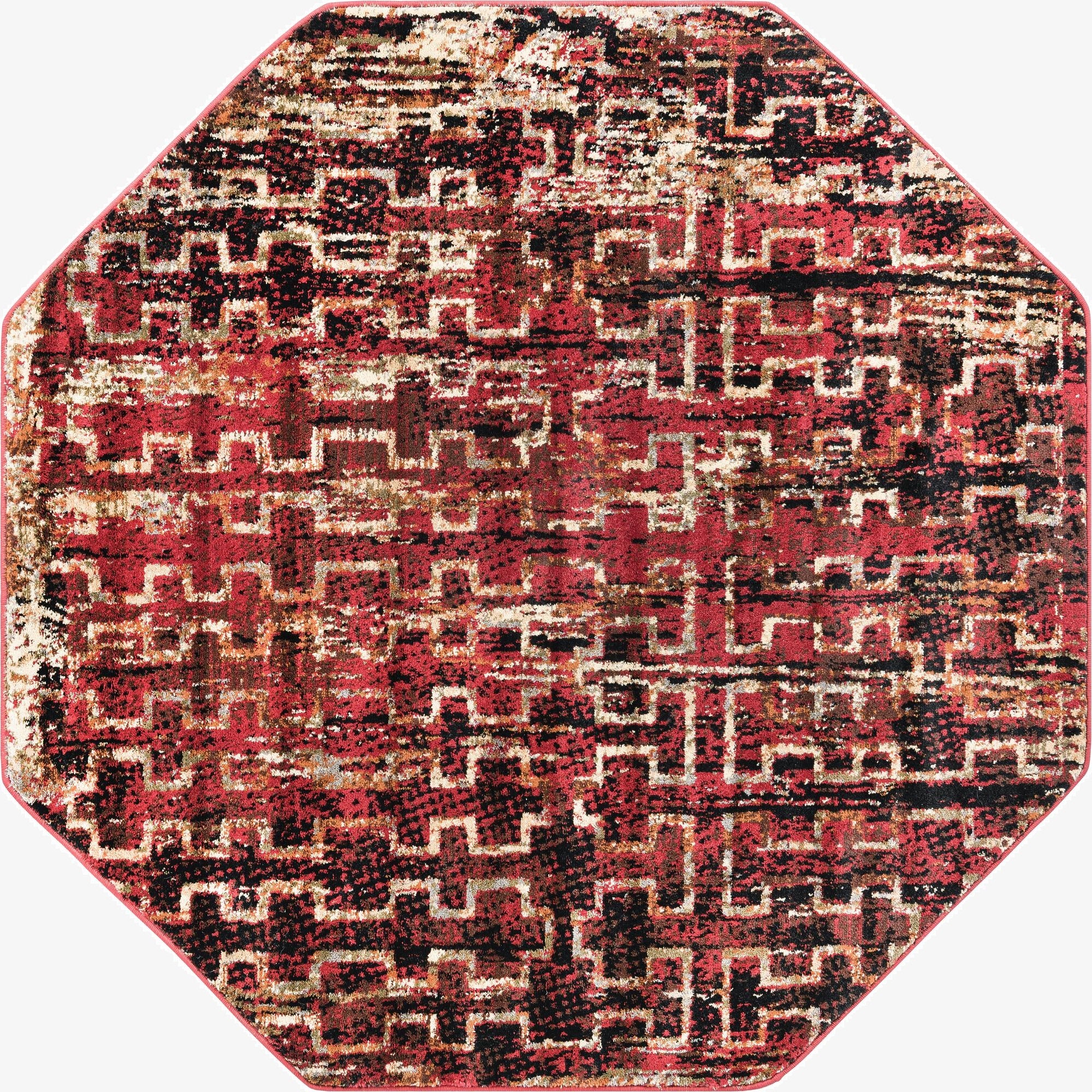  5' 3 x 5' 3 Saturn Octagon Rug