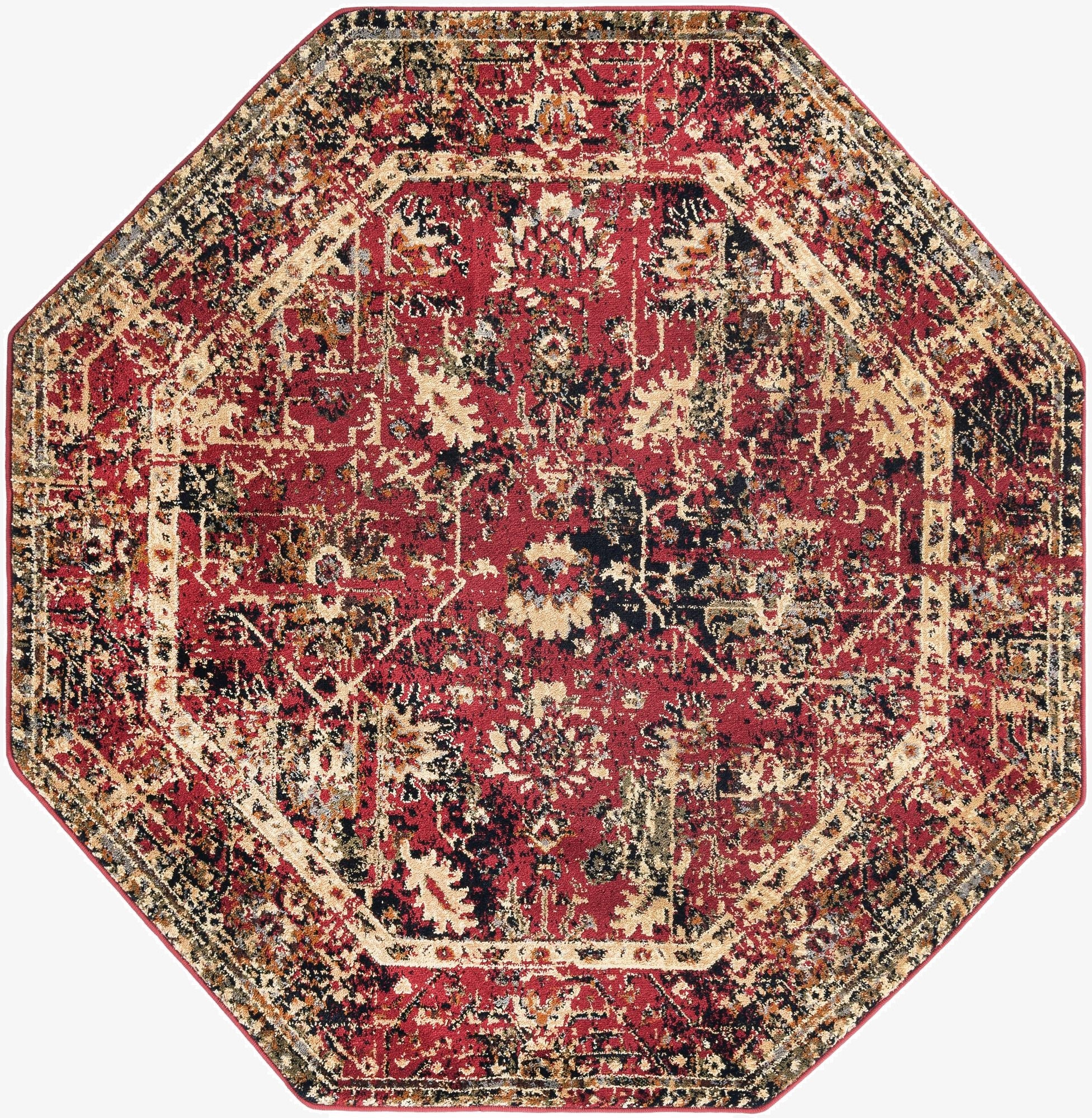  5' 3 x 5' 3 Saturn Octagon Rug