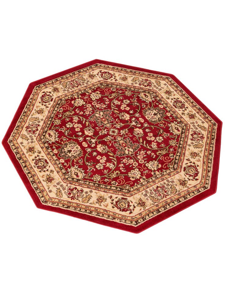 Detail image of  5' 3 x 5' 3 Yasmin Octagon Rug