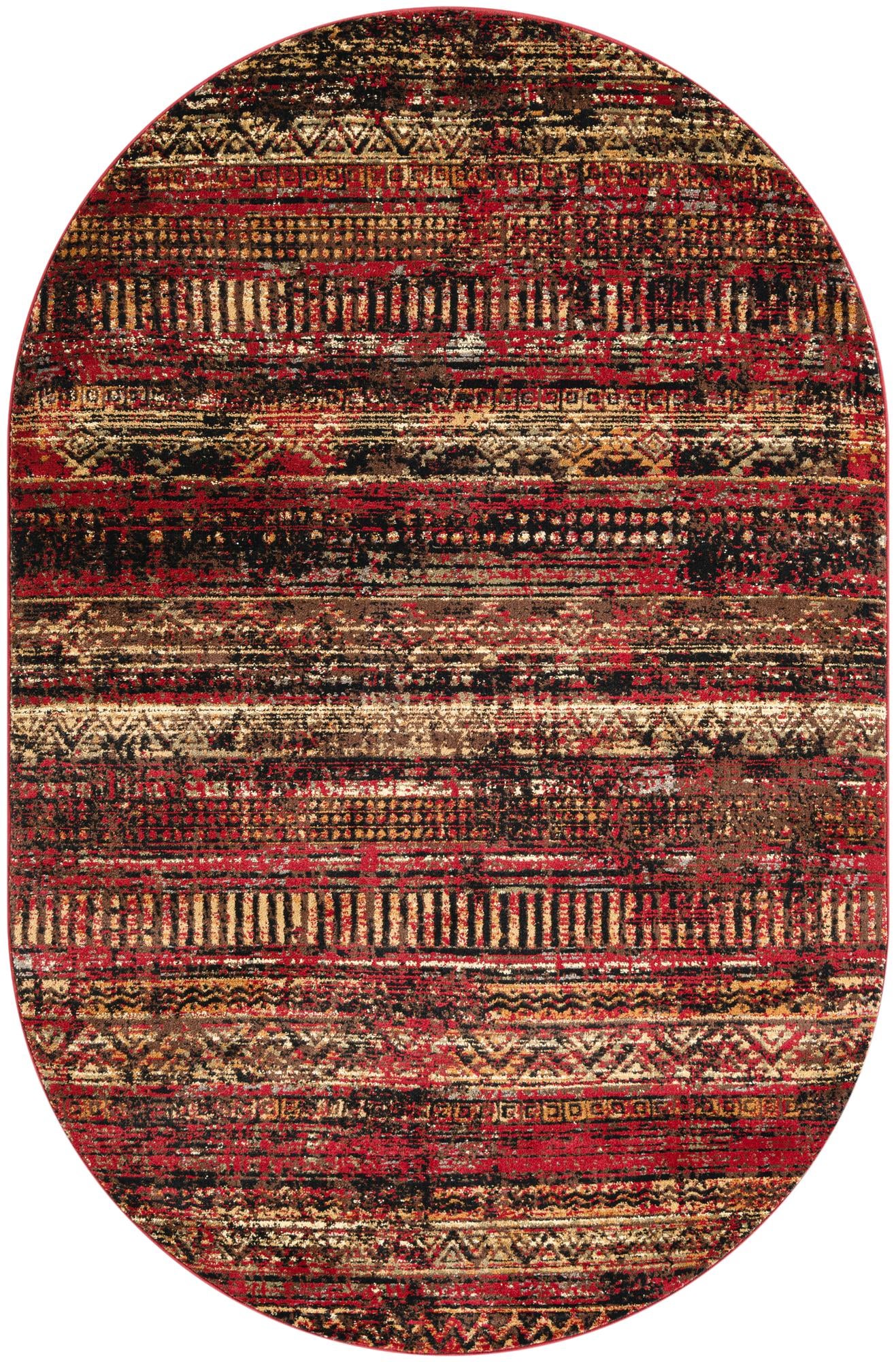  4' 1 x 6' 1 Saturn Oval Rug