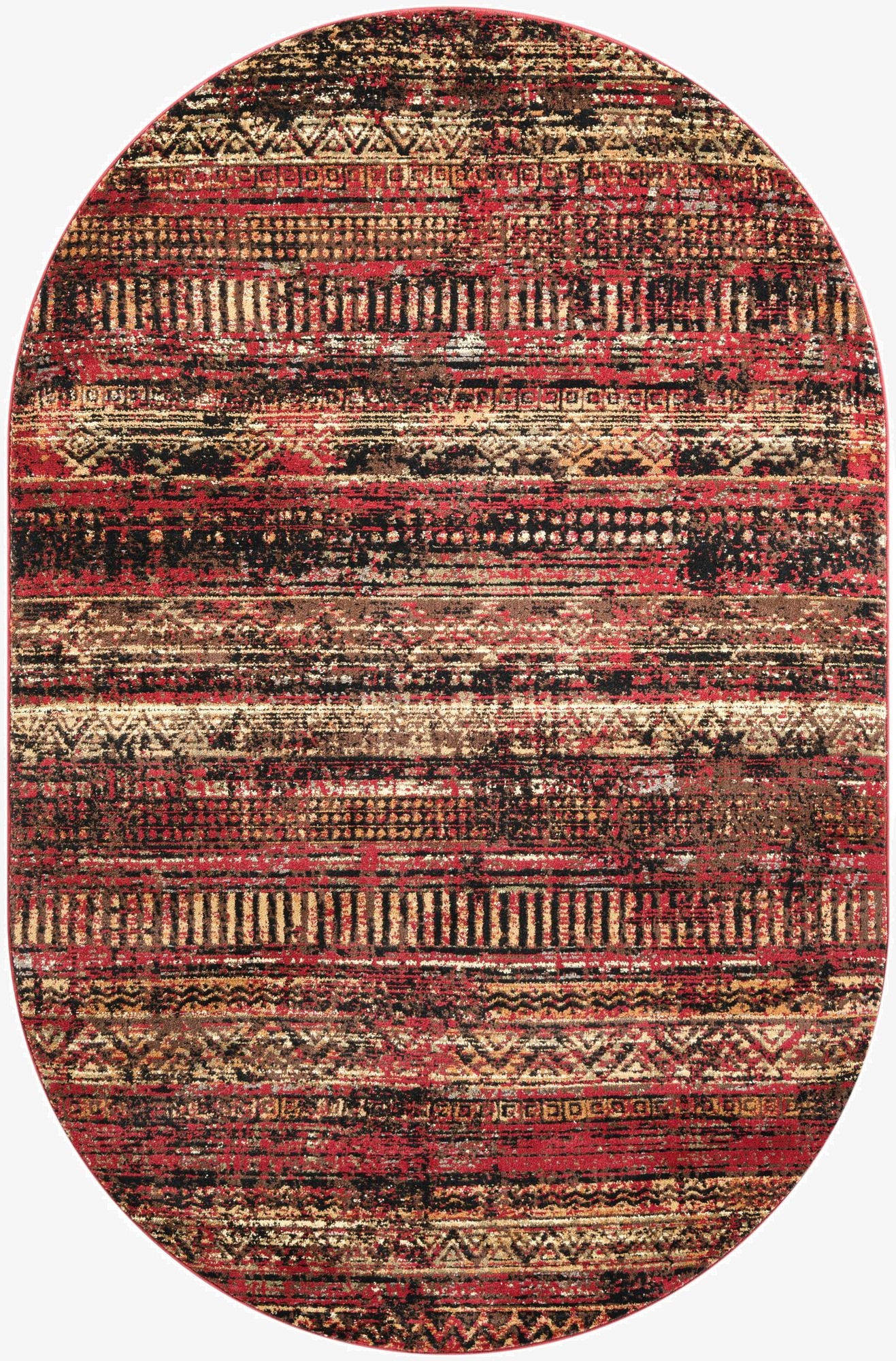  5' 3 x 8' Saturn Oval Rug