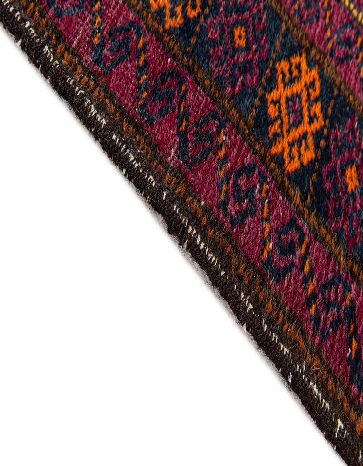 Detail image of  2' 9 x 4' 4  Hand Knotted Afghan Ersari Wool Rug