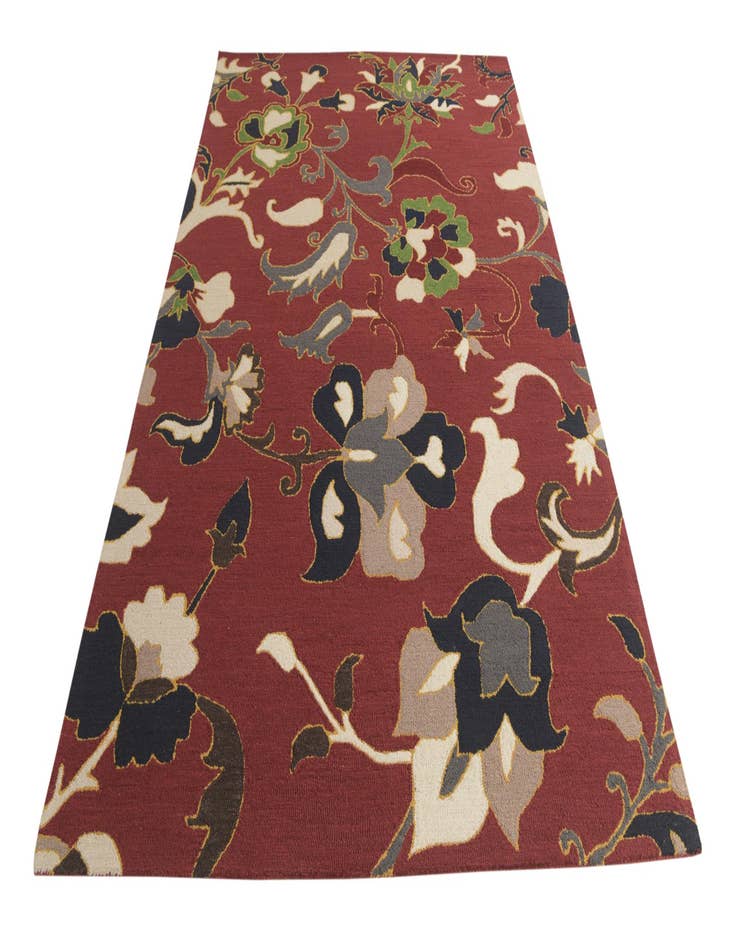 Detail image of  6' x 9' Agra Wool Rug