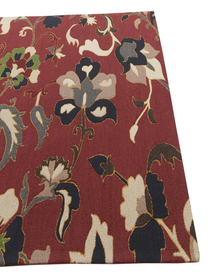 Detail image of  6' x 9' Agra Wool Rug