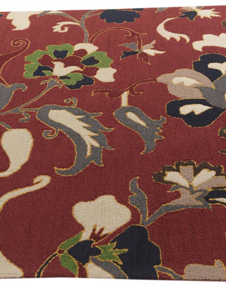 Detail image of  6' x 9' Agra Wool Rug