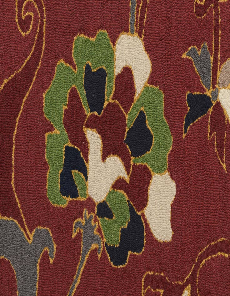 Detail image of  6' x 9' Agra Wool Rug