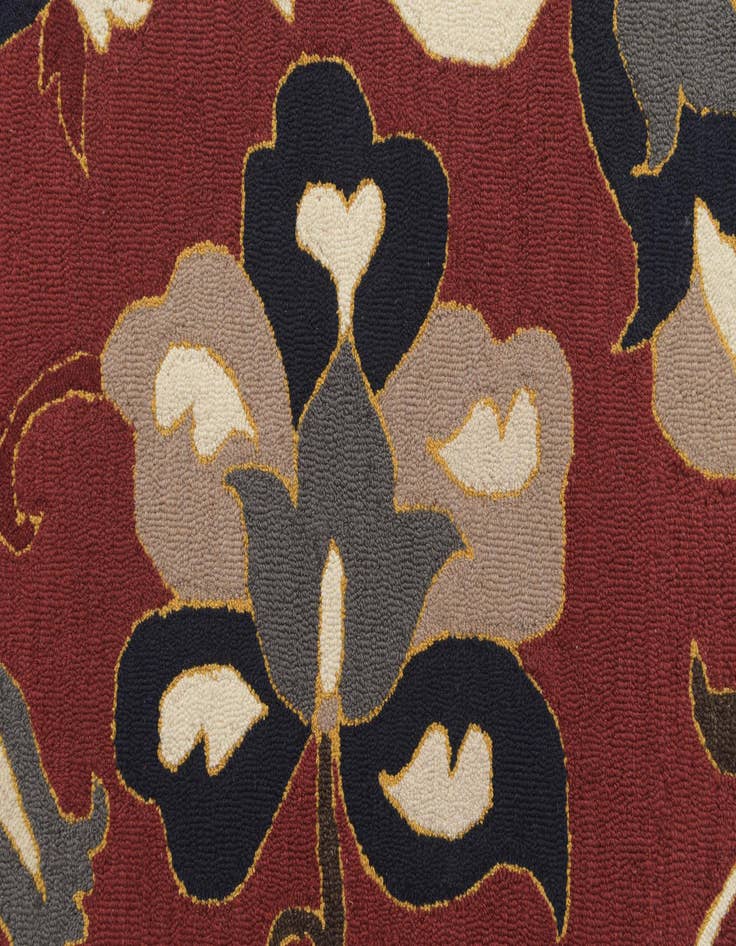Detail image of  6' x 9' Agra Wool Rug