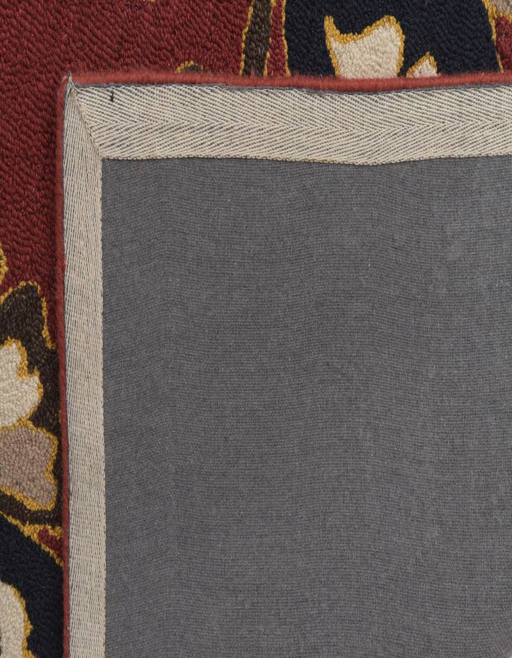 Detail image of  6' x 9' Agra Wool Rug