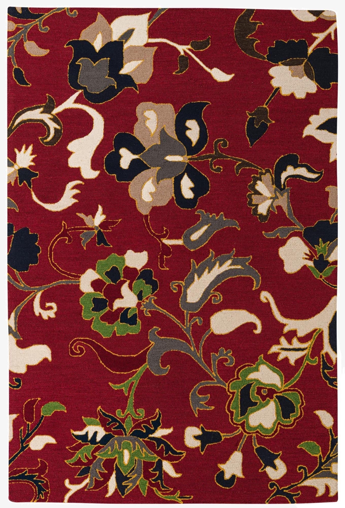  6' x 9' Agra Wool Rug