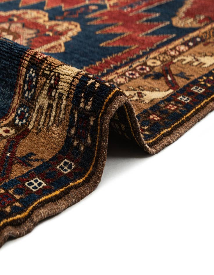 Detail image of  4' 5 x 7' 5  Hand Knotted Anatolian Oriental Wool Rug