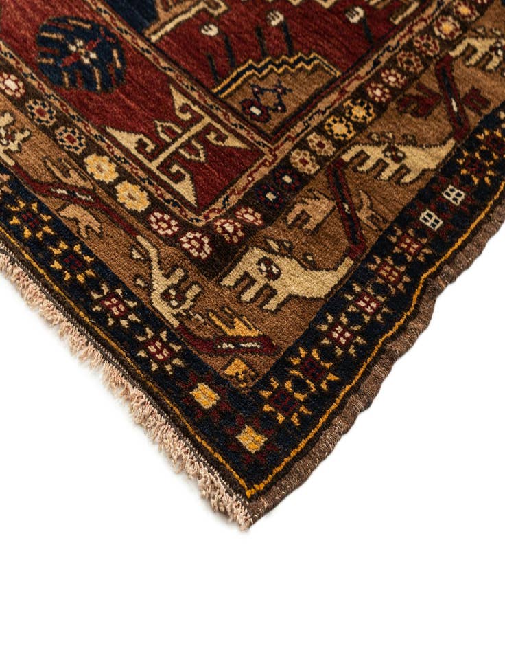 Detail image of  4' 5 x 7' 5  Hand Knotted Anatolian Oriental Wool Rug