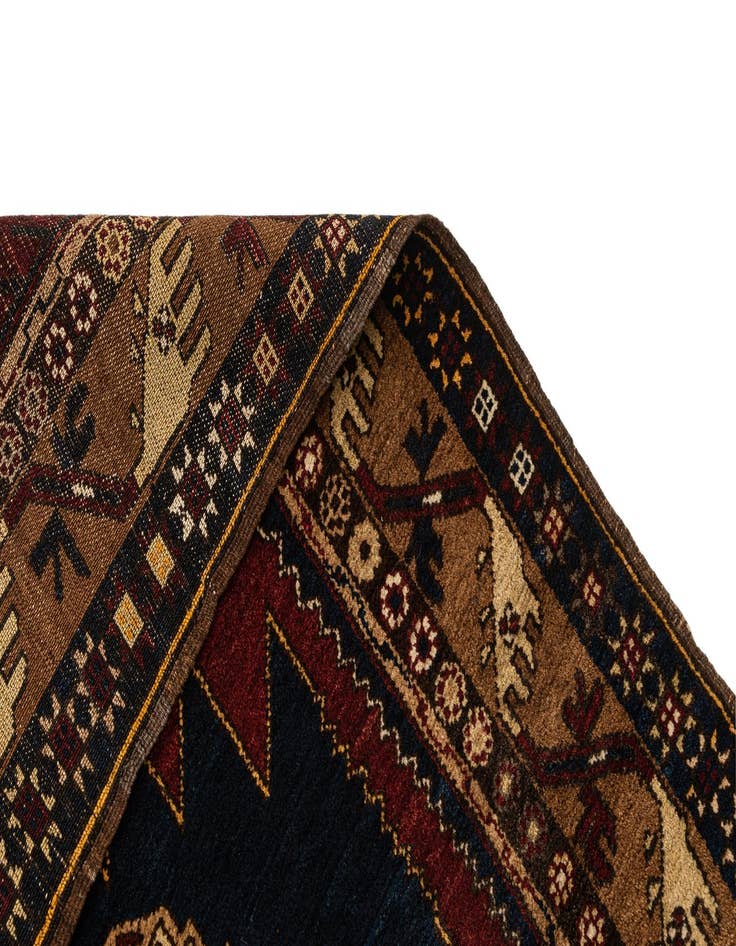 Detail image of  4' 5 x 7' 5  Hand Knotted Anatolian Oriental Wool Rug