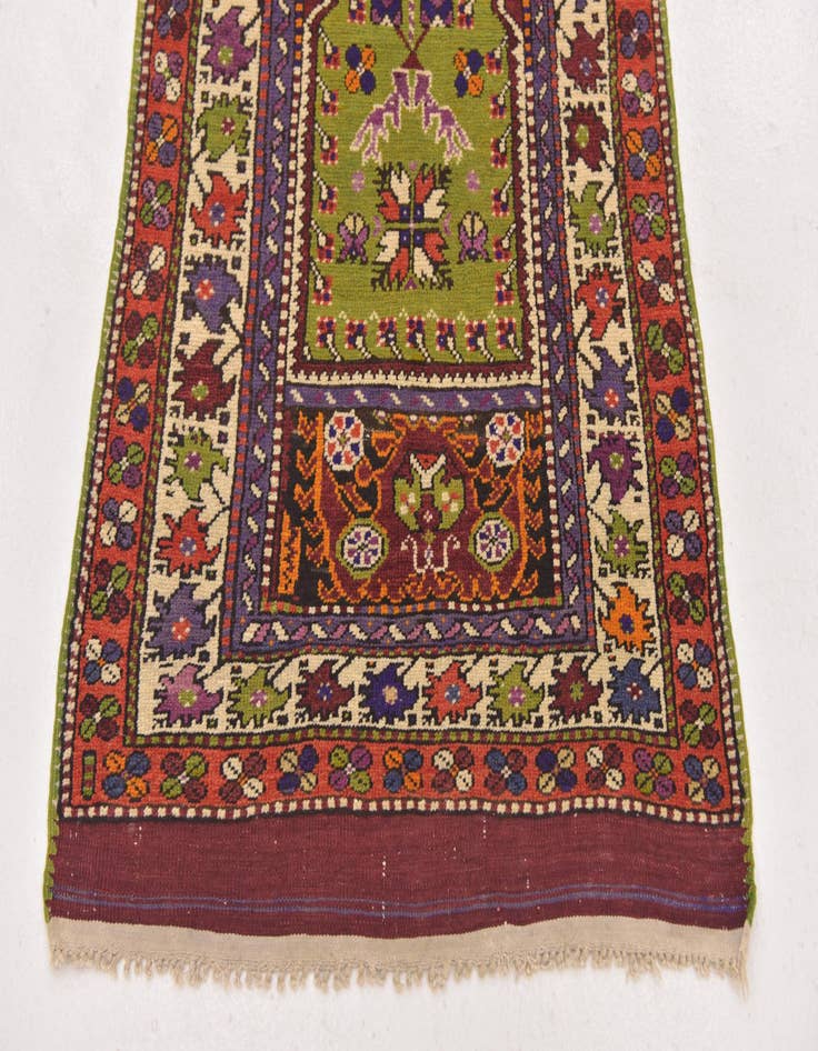 Detail image of 2' 6 x 4' 6 Hand Knotted Anatolian Oriental Wool Rug