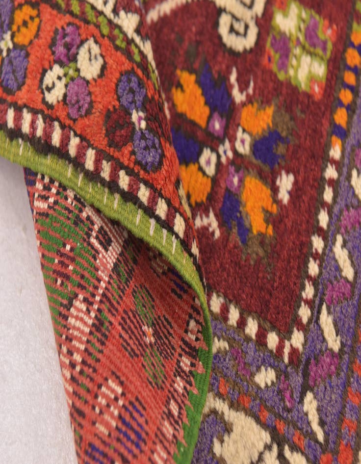 Detail image of 2' 6 x 4' 6 Hand Knotted Anatolian Oriental Wool Rug