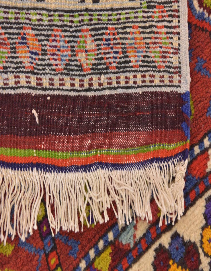 Detail image of  2' 9 x 5'  Hand Knotted Anatolian Oriental Wool Rug