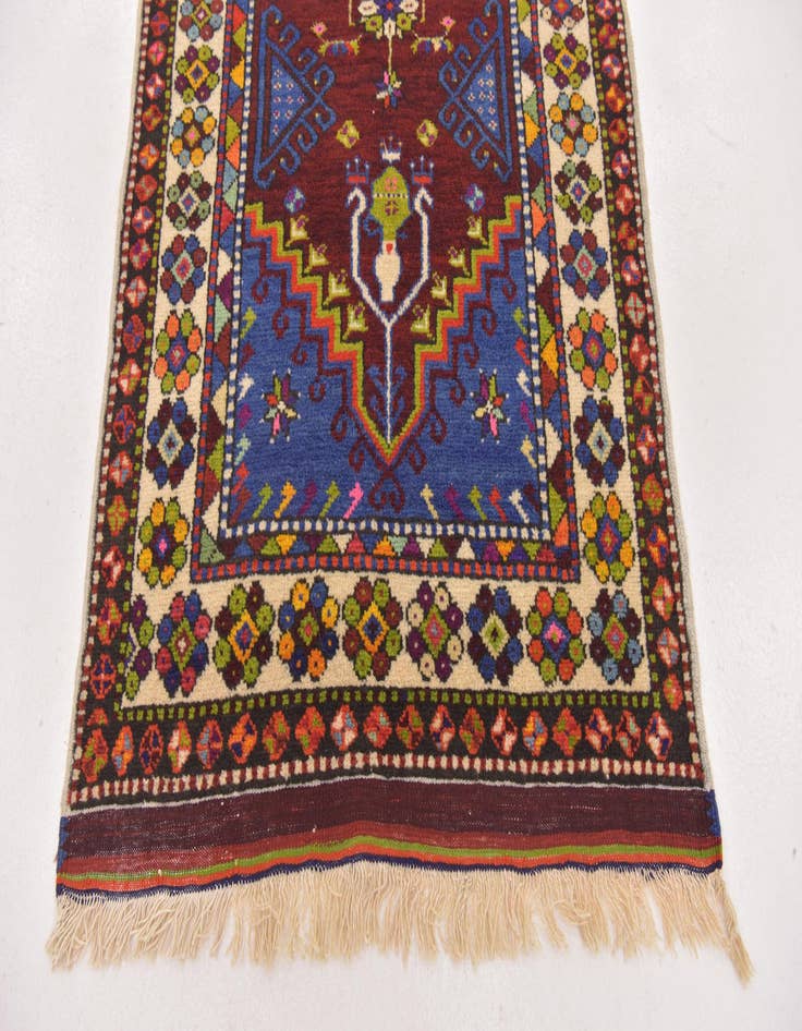 Detail image of  2' 9 x 5'  Hand Knotted Anatolian Oriental Wool Rug