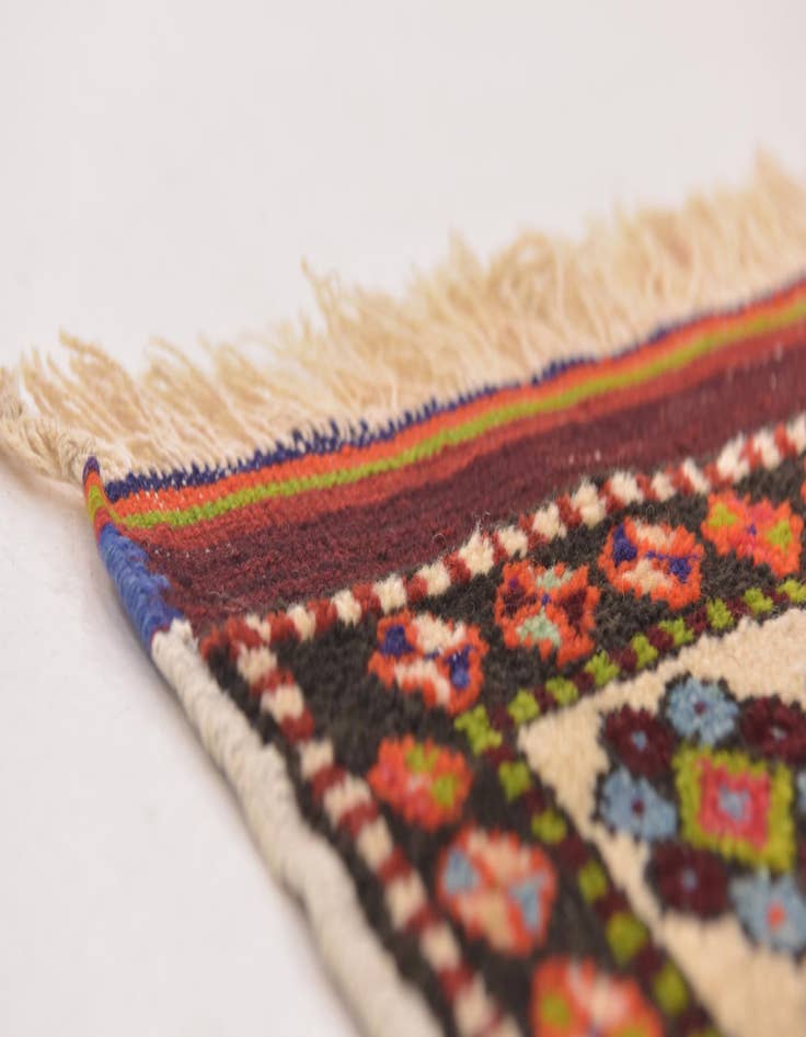 Detail image of  2' 9 x 5'  Hand Knotted Anatolian Oriental Wool Rug