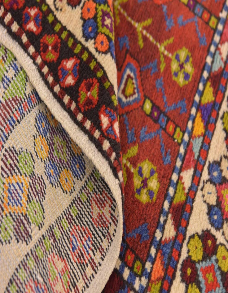 Detail image of  2' 9 x 5'  Hand Knotted Anatolian Oriental Wool Rug