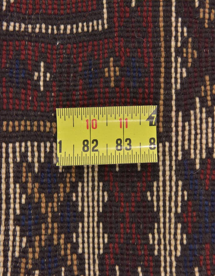 Detail image of  3' 4 x 4' 4  Hand Knotted Anatolian Oriental Wool Rug