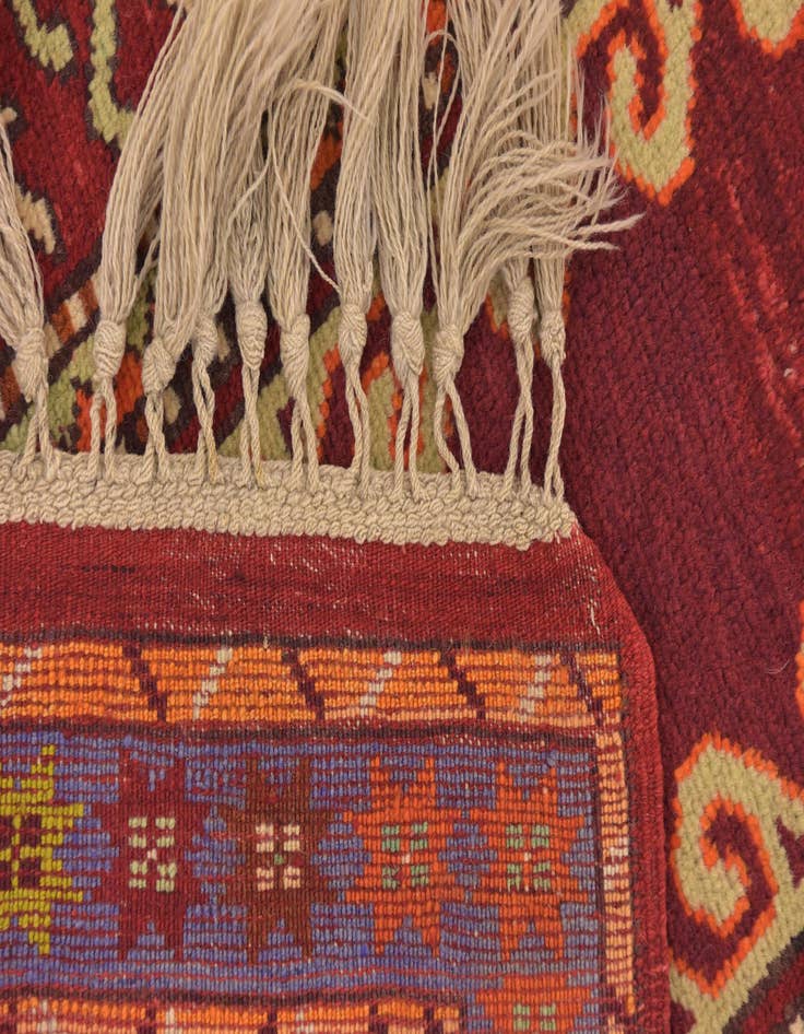 Detail image of  2' 10 x 4' 10  Hand Knotted Anatolian Wool Rug