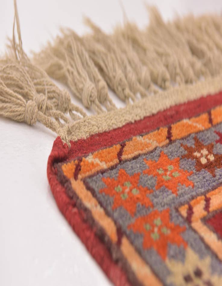 Detail image of  2' 10 x 4' 10  Hand Knotted Anatolian Wool Rug