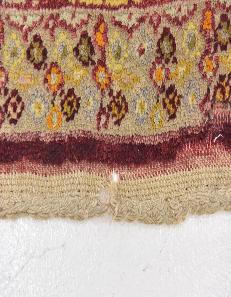 Detail image of  3' 7 x 6'  Hand Knotted Anatolian Wool Rug