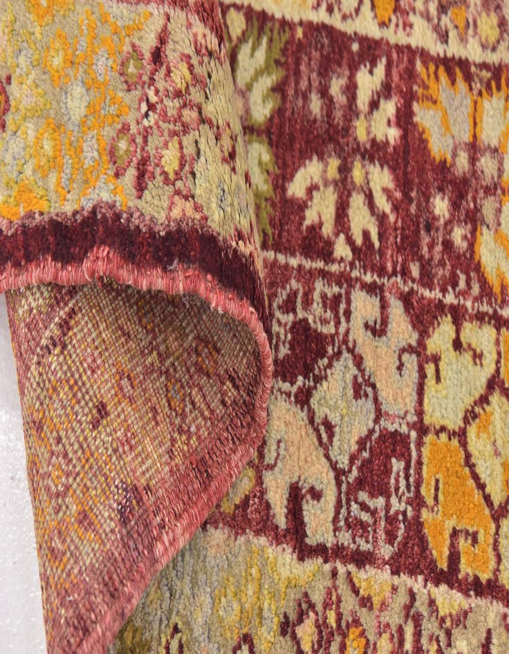 Detail image of  3' 7 x 6'  Hand Knotted Anatolian Wool Rug